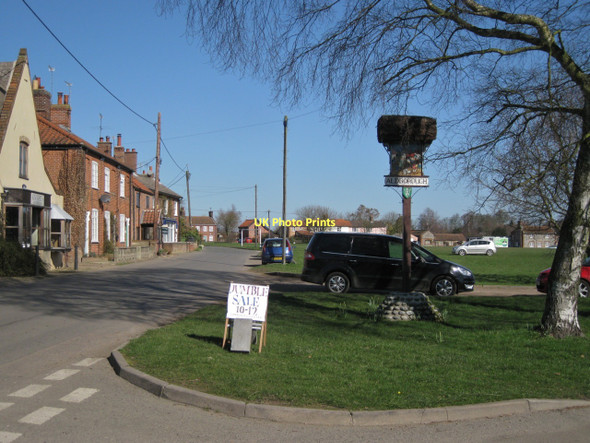 Photo 6"x4" South corner of the Green, Aldborough Aldborough\/TG1834 c2011