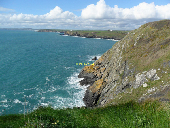 Photo 6"x4" Cliffs north of Mullion Cove Mullion Cove c2011