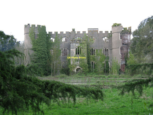 Photo 6"x4" Ruperra Castle Draethen c2011