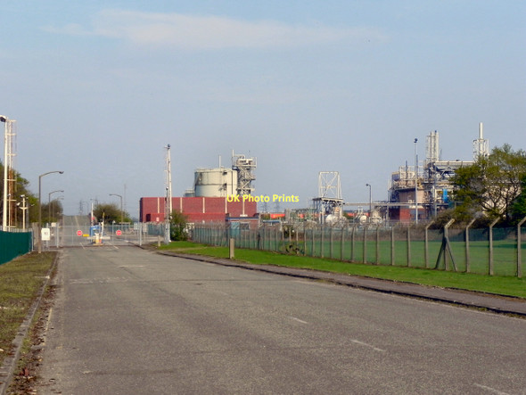 Photo 6"x4" Chemical Works, Carrington Moss Irlam c2011