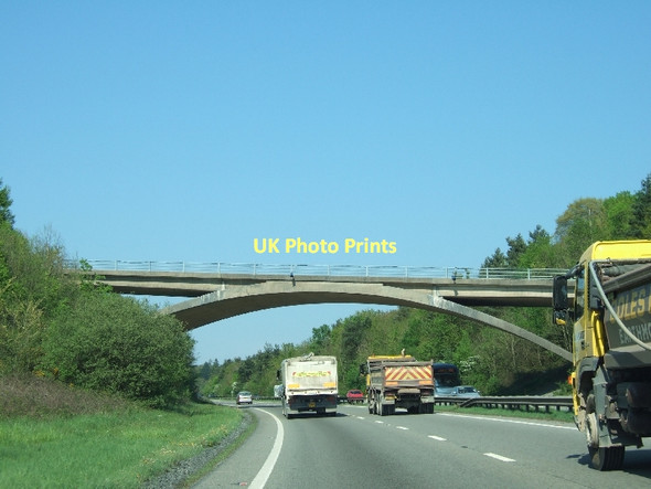 Photo 6"x4" Woodway Street bridge over A38 north of Chudleigh Chudleigh c2011