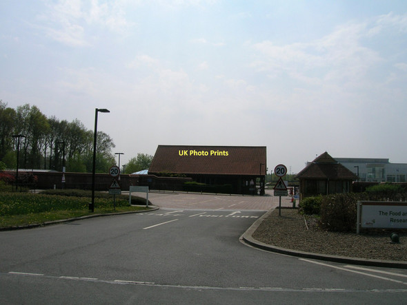 Photo 6"x4" Entrance to Central Science Laboratory Sand Hutton c2011