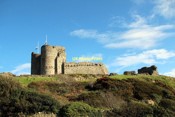 Photo 6"x4" Criccieth Castle Criccieth c2011
