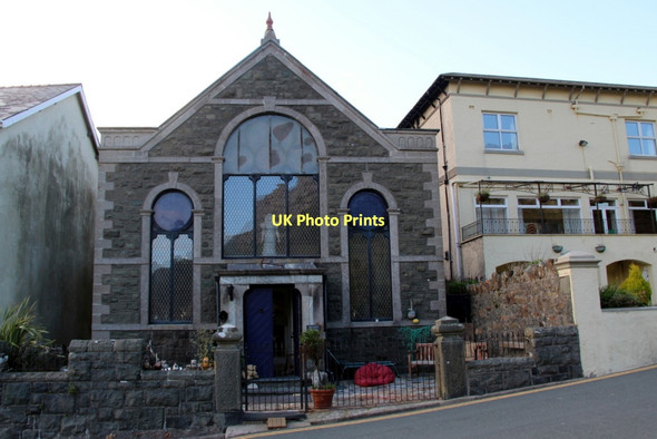 Photo 6"x4" Chapel, Criccieth Criccieth c2011