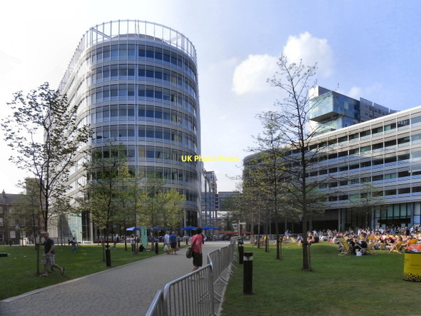 Photo 6"x4" Hardman Square, Spinningfields Manchester c2011