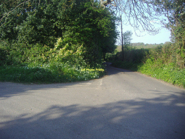 Photo 6"x4" Junction of Camp Road and Codmore Wood Road Flaunden c2011