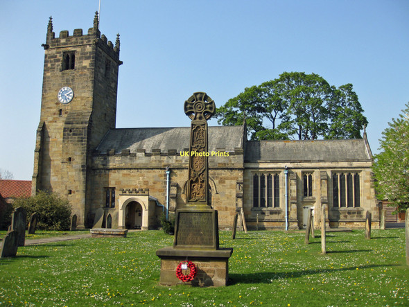 Photo 6"x4" War memorial, Sutton on the Forest Sutton-on-the-Forest c2011