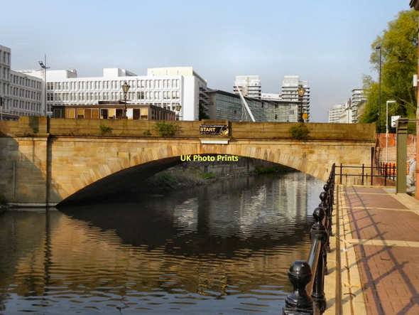 Photo 6"x4" Albert Bridge, Manchester Manchester c2011