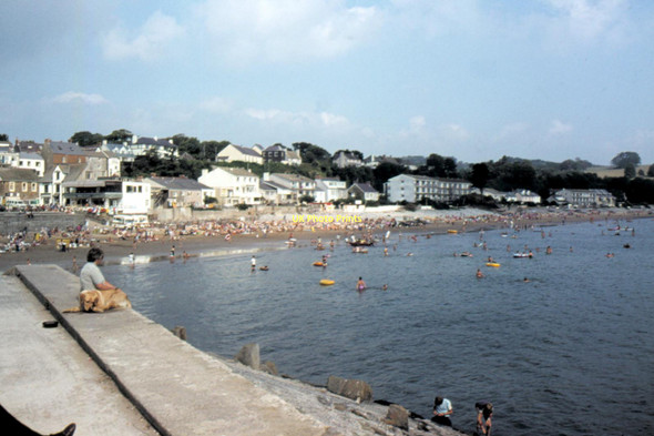Photo 6"x4" Saundersfoot - 1984 Saundersfoot c1984