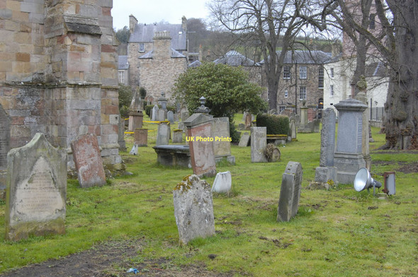 Photo 6"x4" Kirkyard, Jedburgh Abbey Jedburgh c2011
