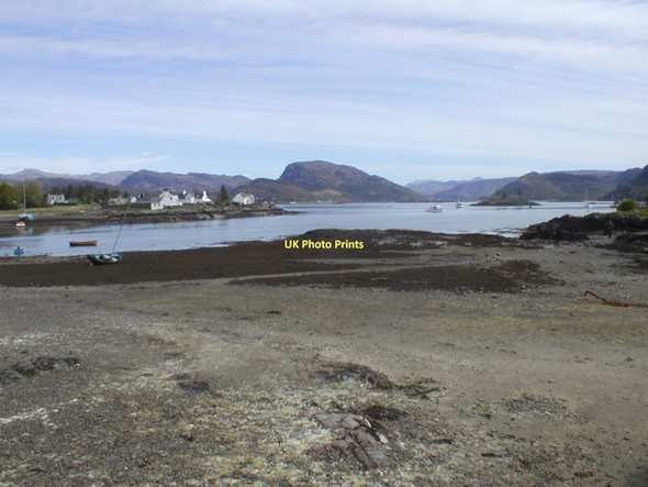 Photo 6"x4" Low Tide Plockton\/Am Ploc c2003