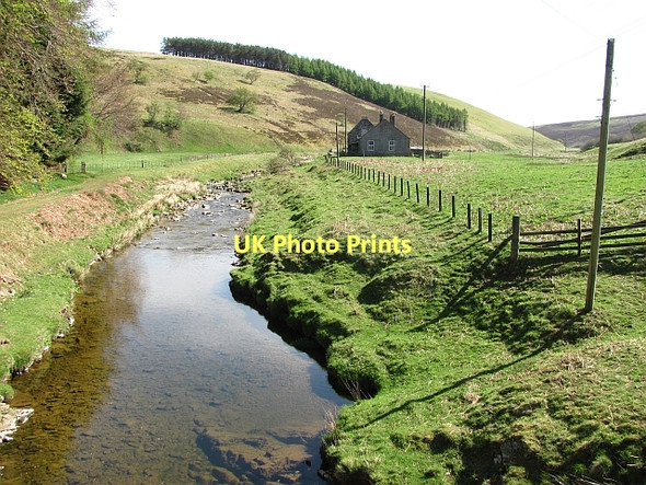 Photo 6"x4" Dye Water, Dunside Wester Burn\/NT6559 c2011