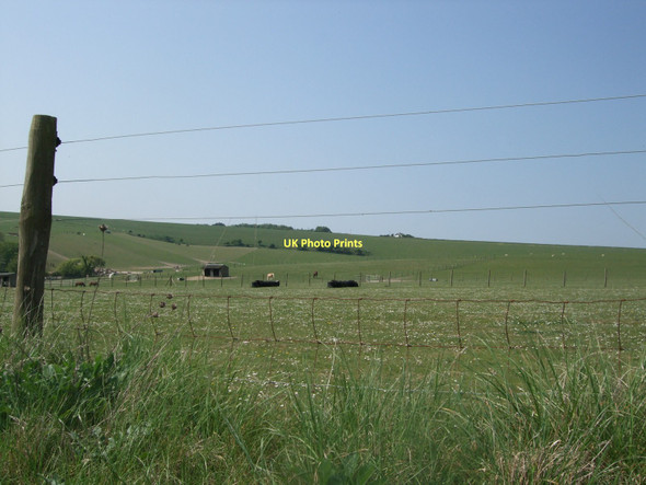 Photo 6"x4" Farms NW of Telscombe Village Telscombe c2011