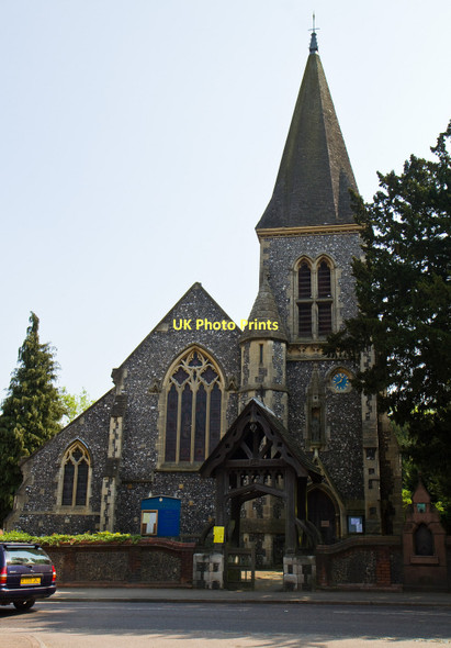 Photo 6"x4" St. Nicholas, Elstree Borehamwood c2011