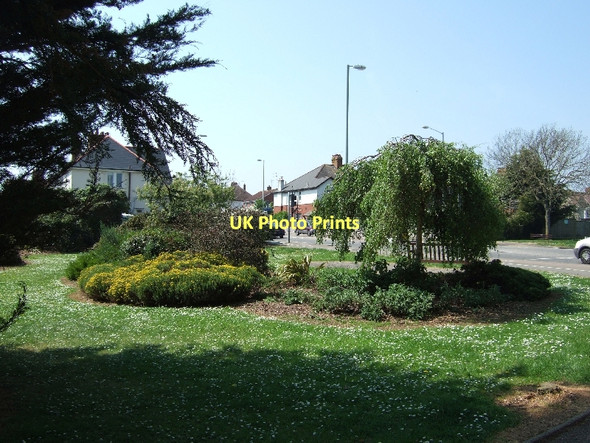 Photo 6"x4" Small public space beside Salterton Road Exmouth c2011
