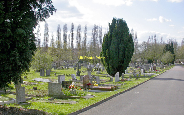 Photo 6"x4" Putney Vale Cemetery Putney Vale c2008