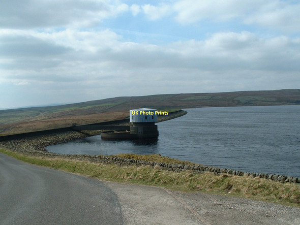 Photo 6"x4" Grimwith Reservoir Skyreholme c2003