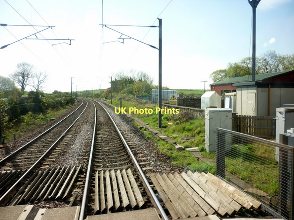 Photo 6"x4" Looking south down the East Coast Main Line at Beal Beal\/NU0642 c2011