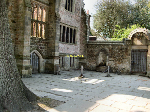 Photo 6"x4" Courtyard to Mansion - Nymans Gardens Handcross c2011