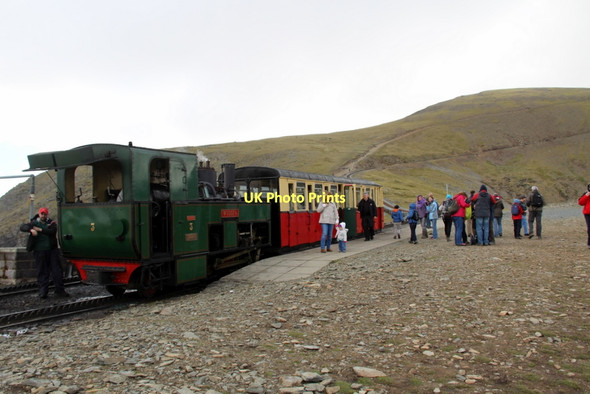 Photo 6"x4" Clogwyn Station, Snowdon Mountain Railway Gwastadnant c2011