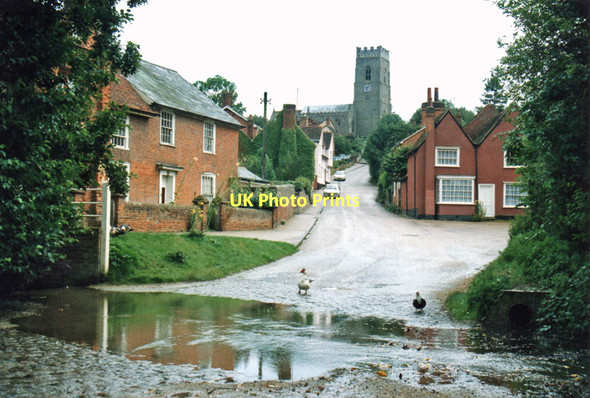Photo 6"x4" Kersey: the ford Hadleigh\/TM0242 c2000