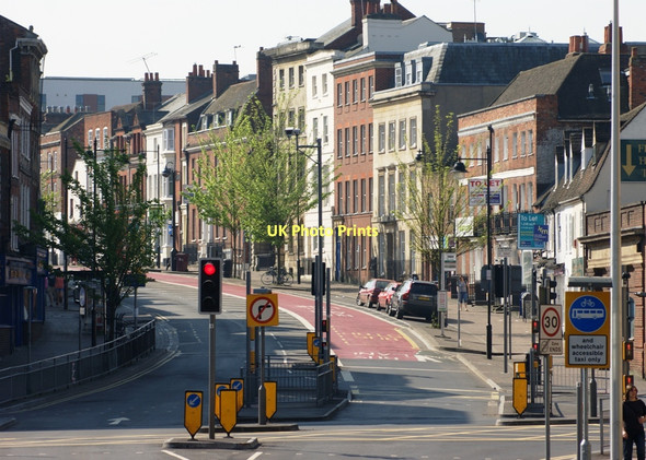 Photo 6"x4" Georgian buildings on London Street, Reading Reading c2011