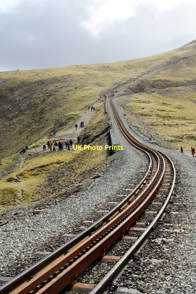 Photo 6"x4" Snowdon Mountain Railway Gwastadnant c2011 P1
