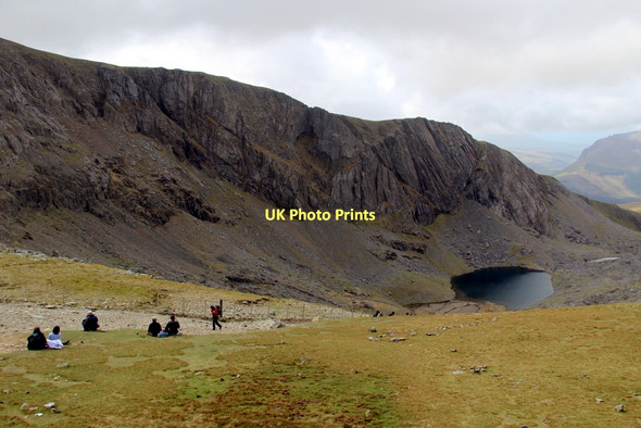 Photo 6"x4" Snowdonia, Llanberis Path Gwastadnant c2011