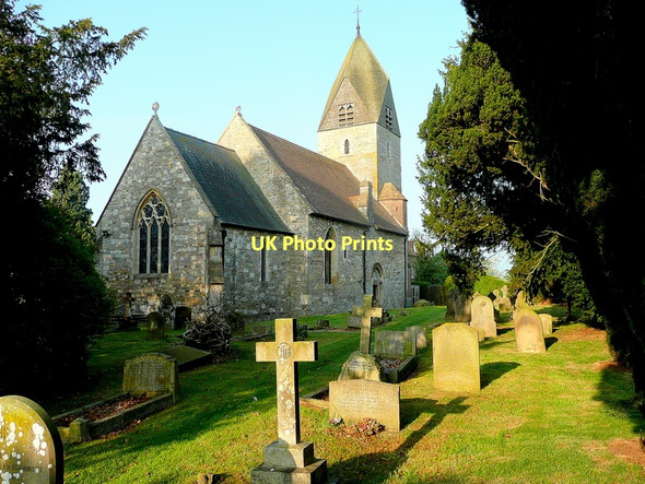 Photo 6"x4" St. Andrew's church, Churcham Churcham c2011