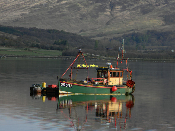 Photo 6"x4" Fishing boat Audrey Barcaldine c2011