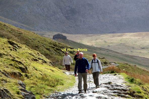 Photo 6"x4" Llanberis Path, Snowdonia National Park Nant Peris or Old Llanberis c2011