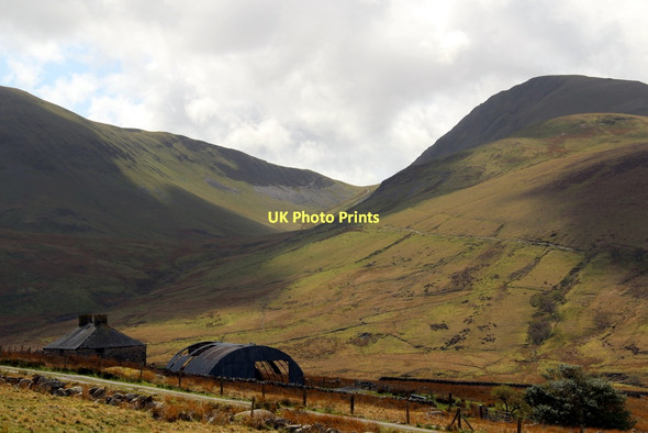 Photo 6"x4" Snowdonia National Park from the Mountain Railway Nant Peris or Old Llanberis c2011 P1