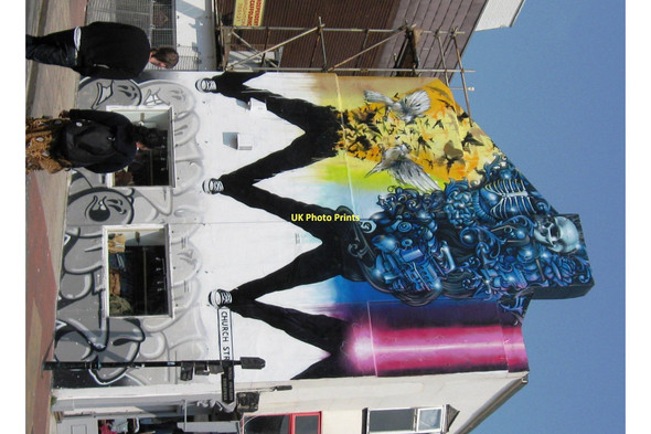 Photo 6"x4" Graffiti in Church Street Brighton\/TQ3106 c2011