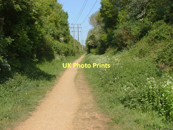 Photo 6"x4" Bridleway, Tongham Ash Green\/SU9049 c2011