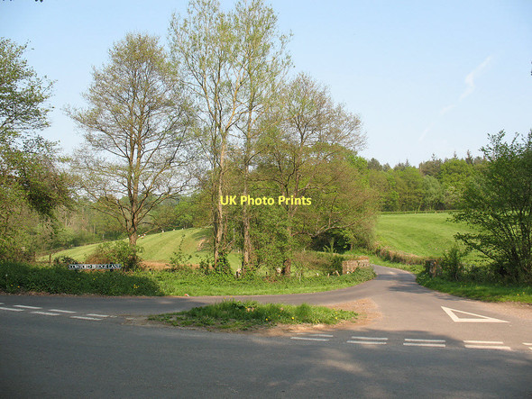 Photo 6"x4" Road junction near Heathfield Heathfield\/TQ5630 c2011