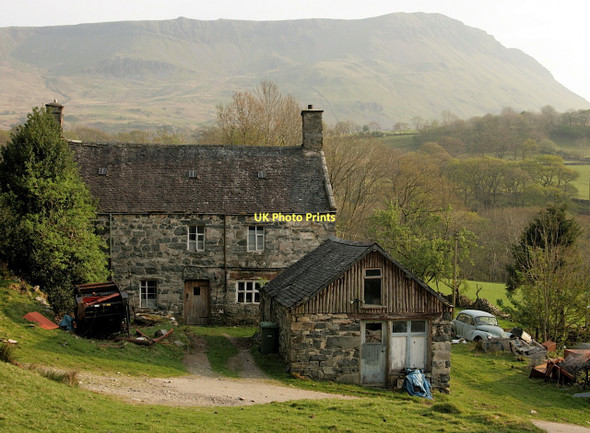 Photo 6"x4" Hafod Dywyll Farm Penmaenpool c2011