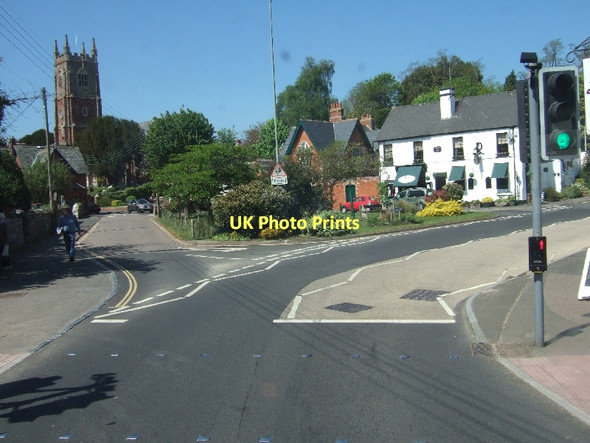 Photo 6"x4" The triangle at Kenton Kenton\/SX9583 c2011