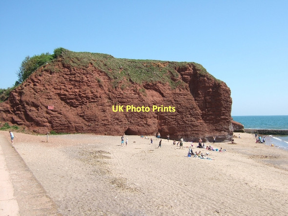 Photo 6"x4" Langstone Rock Dawlish c2011