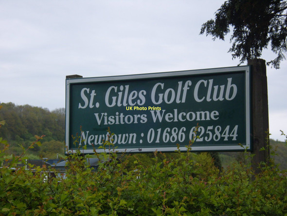 Photo 6"x4" St Giles Golf Club Newtown\/Y Drenewydd c2011