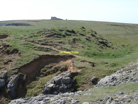 Photo 6"x4" Fort at Hobbyhorse Bay Linney Head c2011
