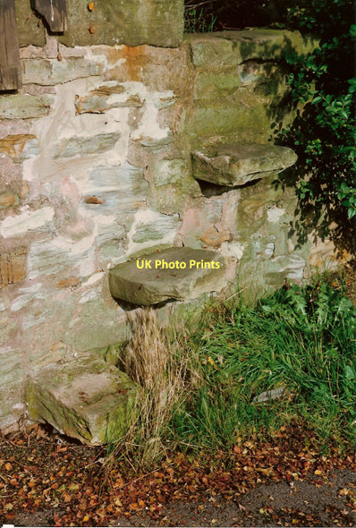 Photo 6"x4" Steps Ashley Lane High Moor\/SK4680 c1992