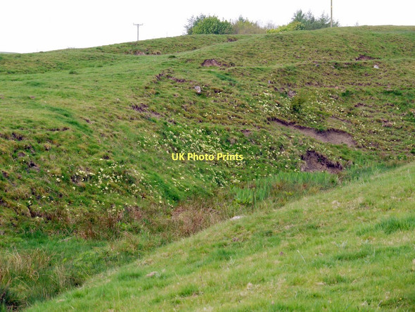 Photo 6"x4" Small valley west of Salters Road Alnham c2011