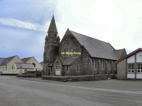 Photo 6"x4" Port Erin Methodist Church Four Roads\/SC2068 c2011