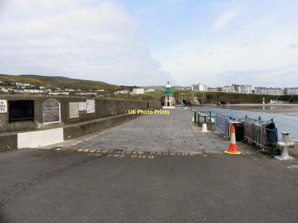 Photo 6"x4" Raclan Pier, Port Erin Four Roads\/SC2068 c2011