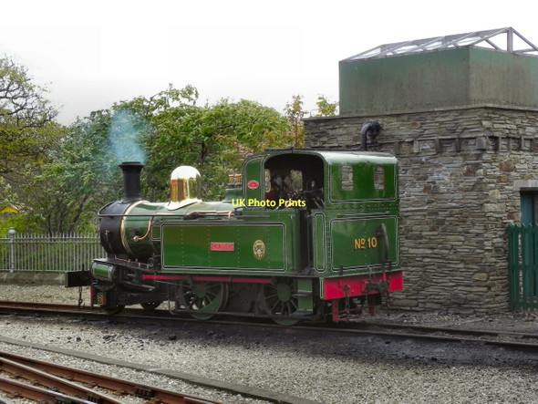 Photo 6"x4" Isle of Man Steam Railway Four Roads\/SC2068 c2011