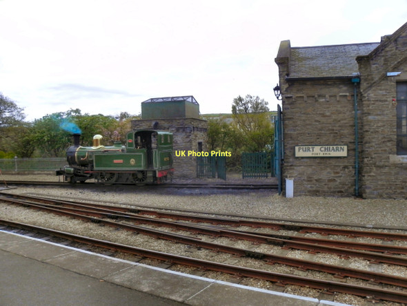 Photo 6"x4" Port Erin Station Four Roads\/SC2068 c2011