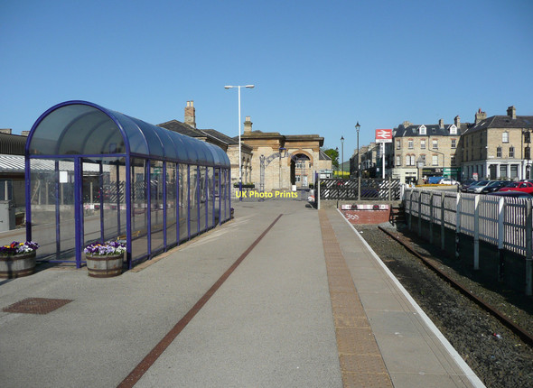 Photo 6"x4" Saltburn railway station Saltburn-By-The-Sea c2011