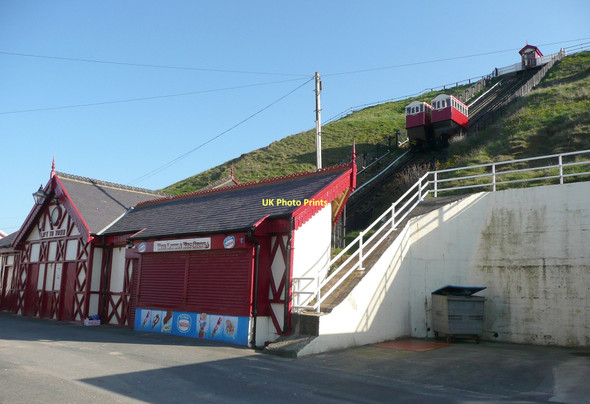 Photo 6"x4" The funicular railway, Saltburn-by-the-Sea Saltburn-By-The-Sea c2011