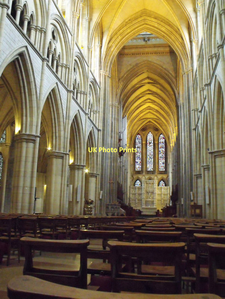 Photo 6"x4" Nave of Truro Cathedral Truro c2011