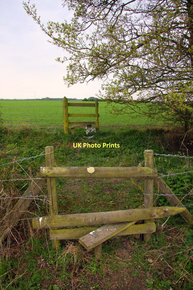 Photo 6"x4" Stiles on the footpath Great Holcombe c2011